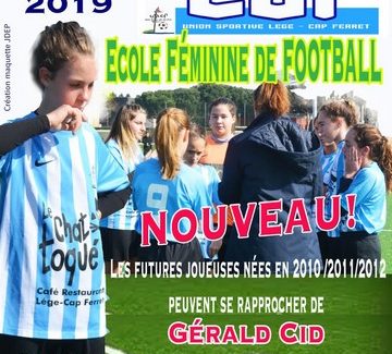 Une école de foot féminin !