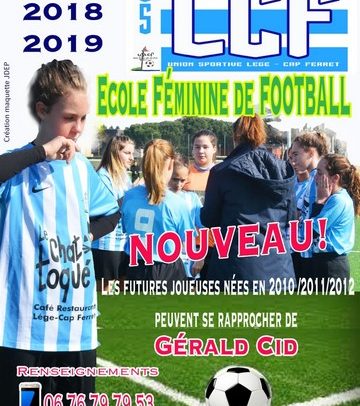 Une école de foot féminin !