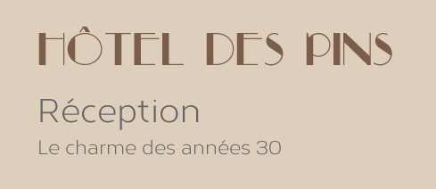 hotel des pins