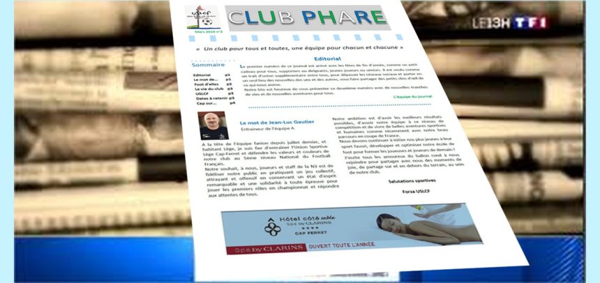 Journal du club : Le n°2 est sorti