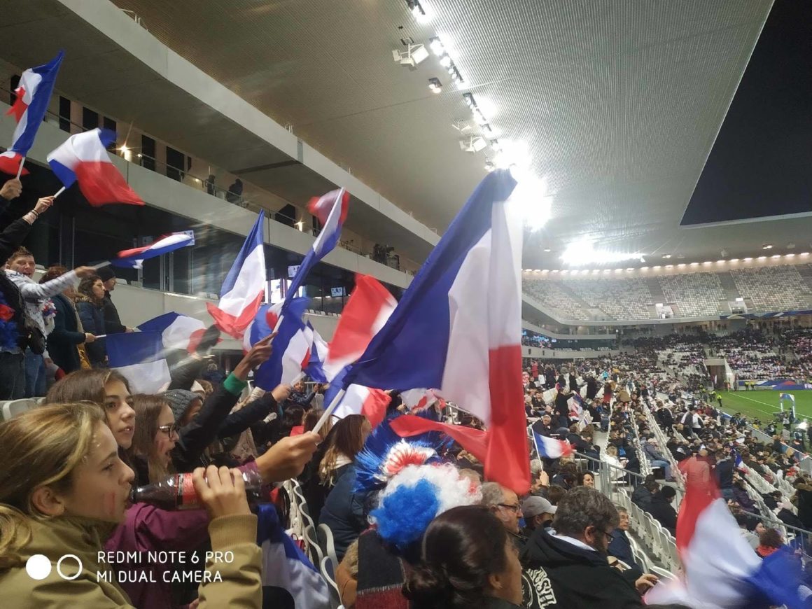 L’USLCF était au match France-Serbie