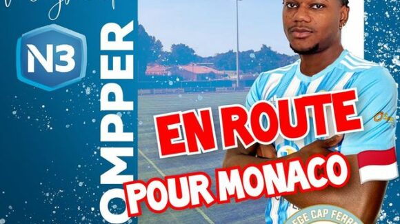 N3 : Mayverick Compper signe à l’AS Monaco N3 : Mayverick Compper signe à l’AS Monaco