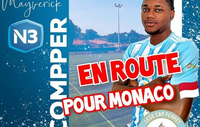 N3 : Mayverick Compper signe à l’AS Monaco N3 : Mayverick Compper signe à l’AS Monaco