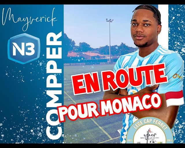N3 : Mayverick Compper signe à l’AS Monaco