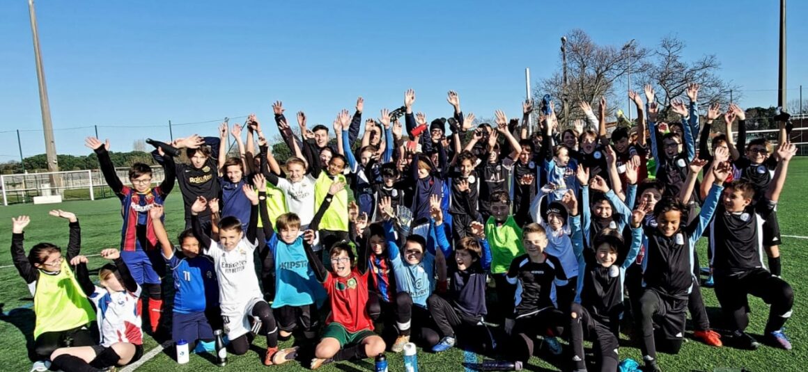 Stage vacances-foot de février, un grand succès