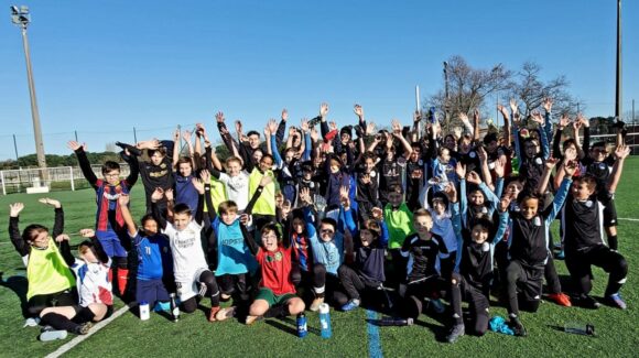 Stage vacances-foot de février, un grand succès Stage vacances-foot de février, un grand succès