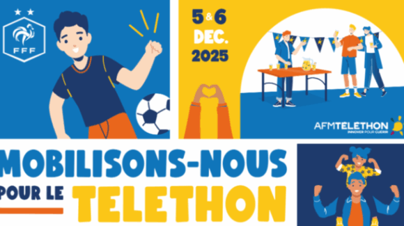 Téléthon 2025 : tous ensemble mobilisés Téléthon 2025 : tous ensemble mobilisés